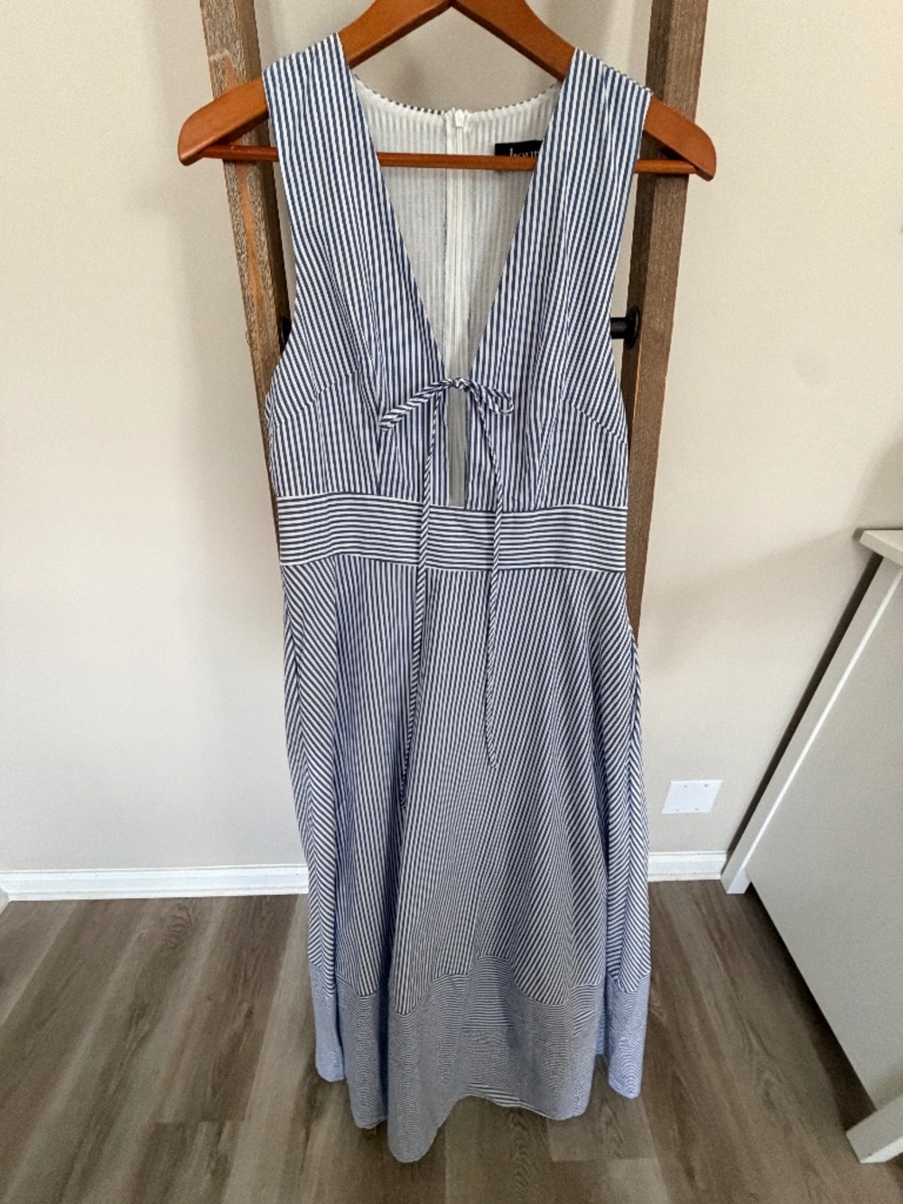 Kourt Striped Maxi Dress with Pockets